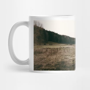 Rural forest landscape photography Mug